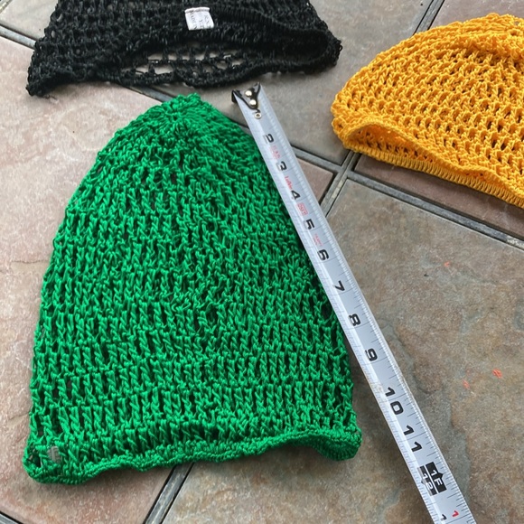 Three Crochet Hair Wraps - Picture 3 of 6